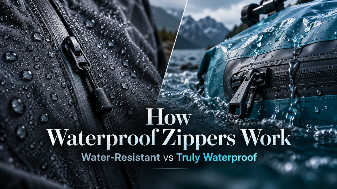 How Do Waterproof Zippers Actually Work?