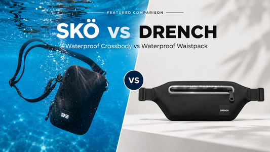 SKÖ vs Drench Waterproof Waistpack: Which Waterproof Crossbody Is Better?