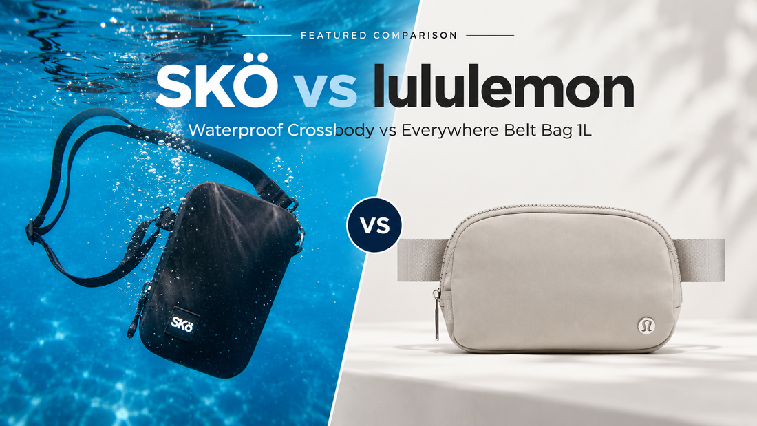 SKÖ vs lululemon Everywhere Belt Bag 1L: Which Crossbody Is Better?
