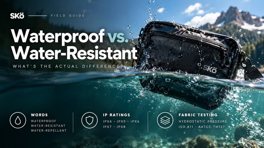 Waterproof vs. Water-Resistant: What's the Actual Difference?